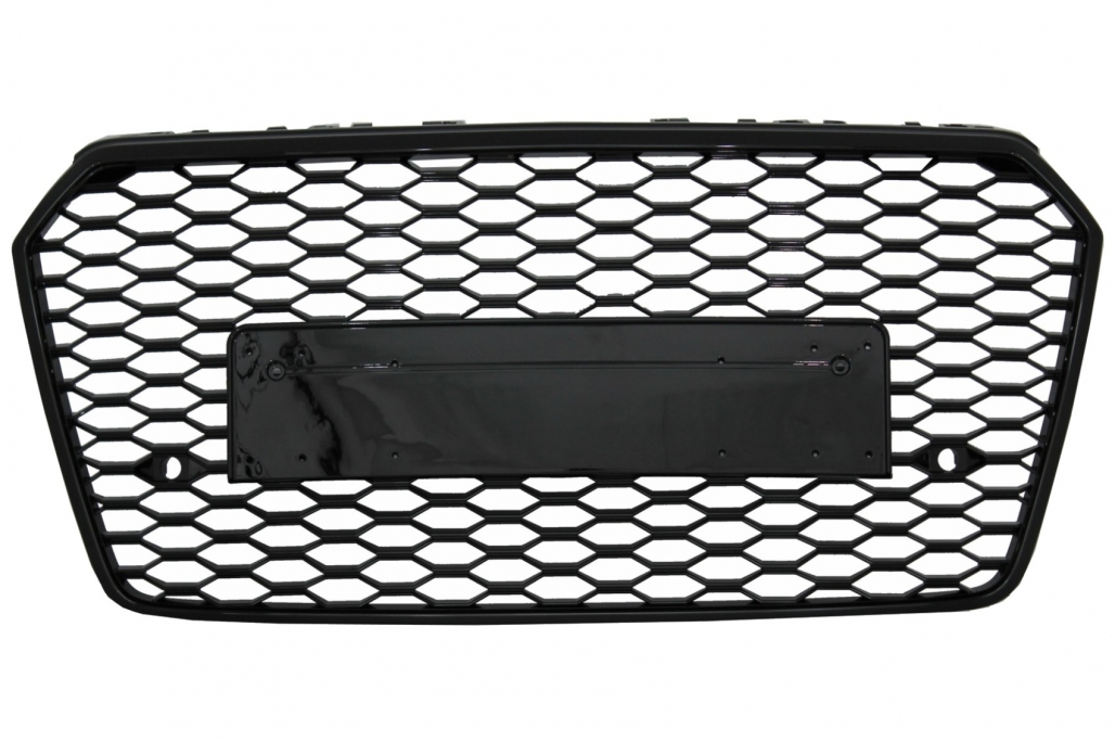 Grill passend voor Audi A7 RS7 15-17 Look Zwart