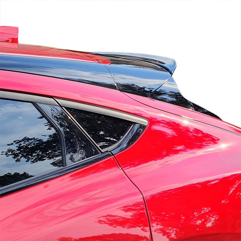 Roof spoiler  Ford Mustang Mach-E 2020- 'M4' (Glossy Black ABS)