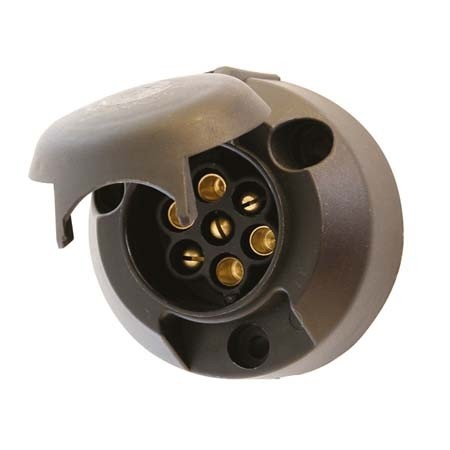 TRAILERSOCKET WITH FOGLIGHT SWITCH