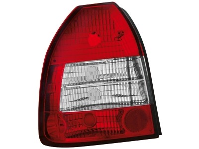 Taillights Honda Civic 96-01 3 door Red/White