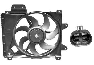 ventilator compleet, diesel,-10/1997 Fiat Tempra, 1990-1999