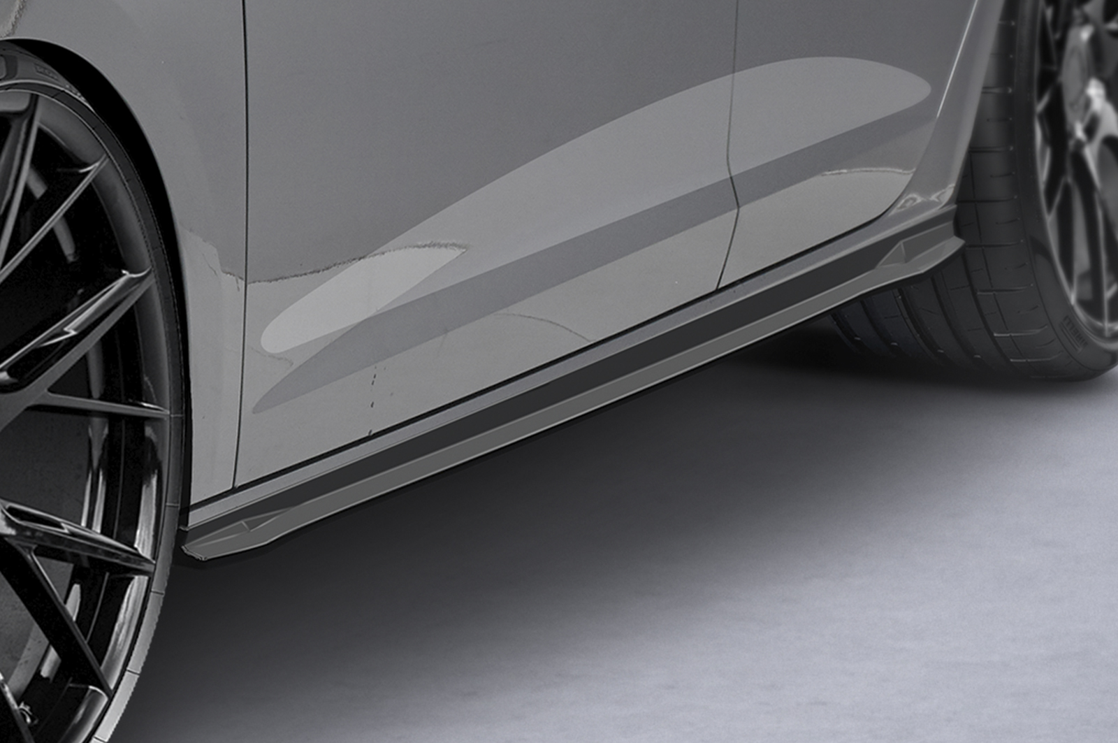 Zijskirts passend voor Seat Leon FR / Cupra CSR Glans Zwart