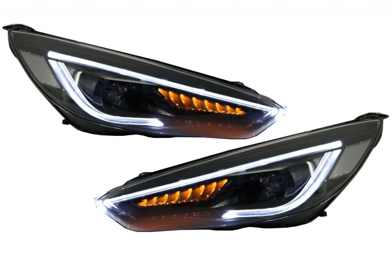 Headlights Ford Focus 14-18 LED Tube