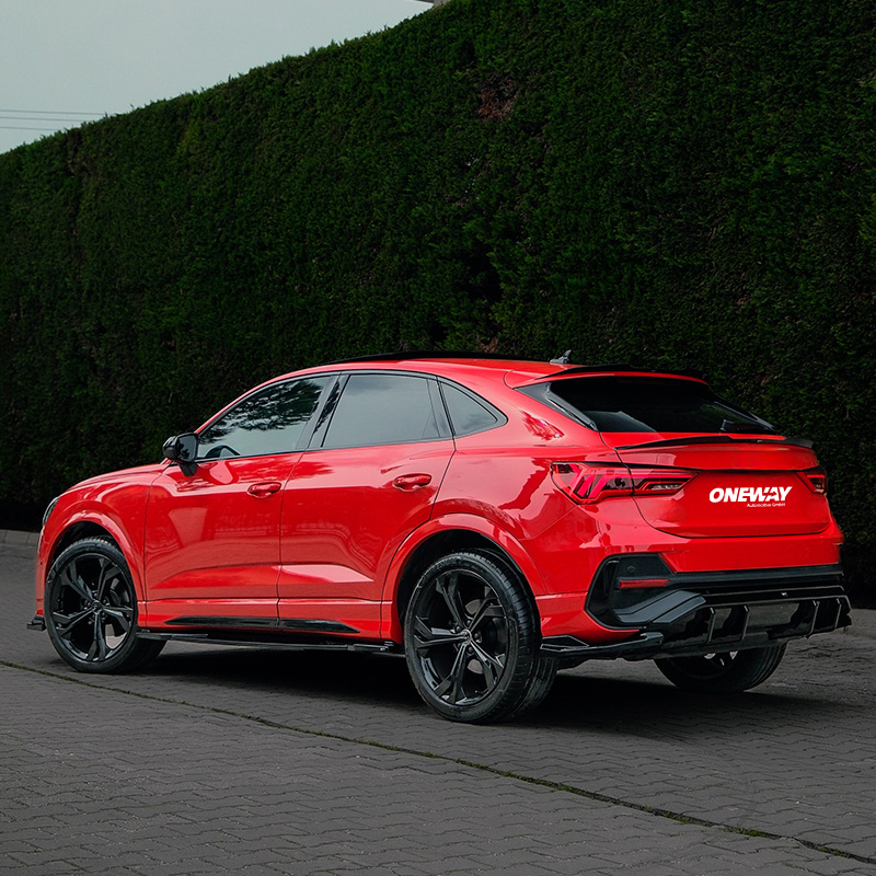 Oneway Trunk Spoiler  Audi Q3 (F3N) Sportback 2019-2025 incl. S-Line/RSQ3 - Gloss black