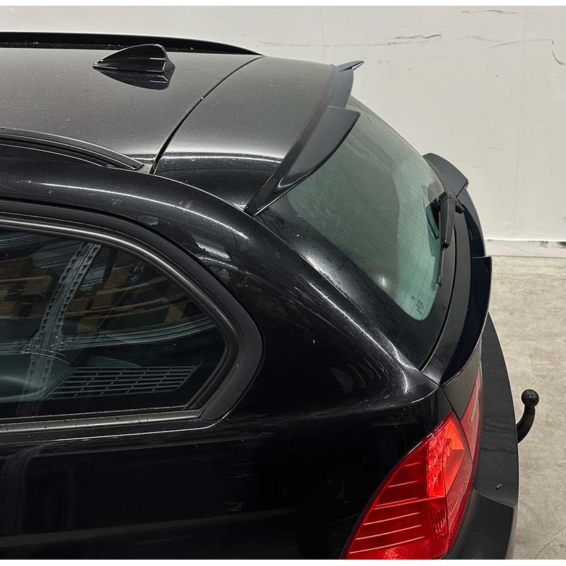 Roof spoiler (Spoiler Cap)  BMW 3-Series E91 Touring 2005-2012 (ABS Glossy Black)