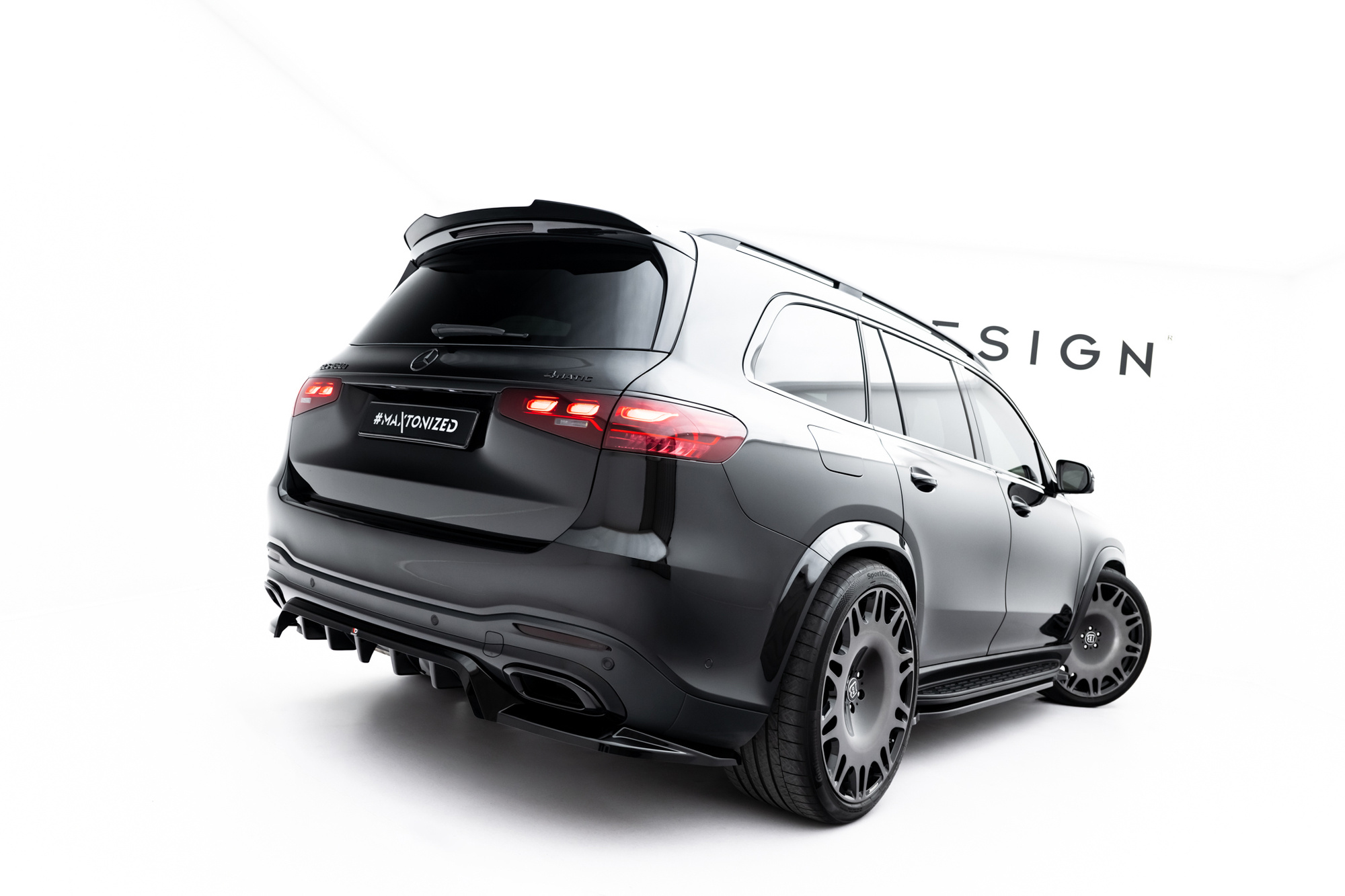 Zijskirts passend voor Mercedes-Benz GLS Facelift AMG-Line X167