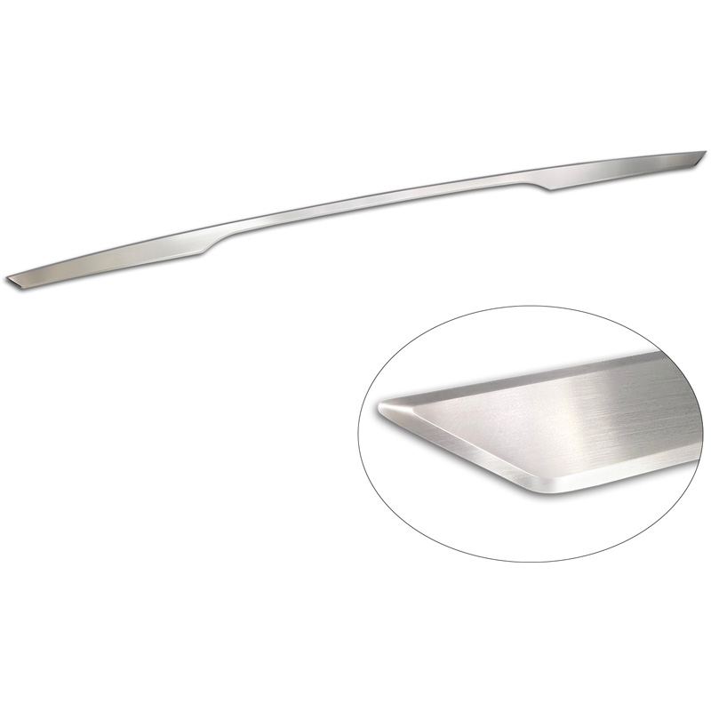Avisa Brushed Stainless Steel Trunk Tailgate Trim Cover  Volvo XC60 II 2017-2021 & Facelift 2021-