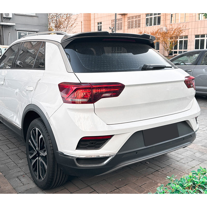 Roof spoiler  Volkswagen T-Roc (A11) 2017- (ABS Glossy Black)