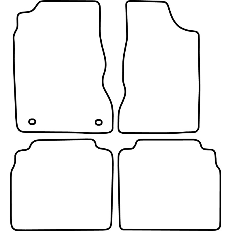 Set car mats  Chrysler Neon 2000-2003