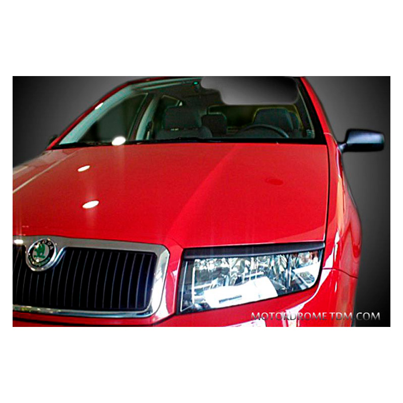 Head Light Spoilers  Skoda Fabia 6Y 1999-2007 (ABS)