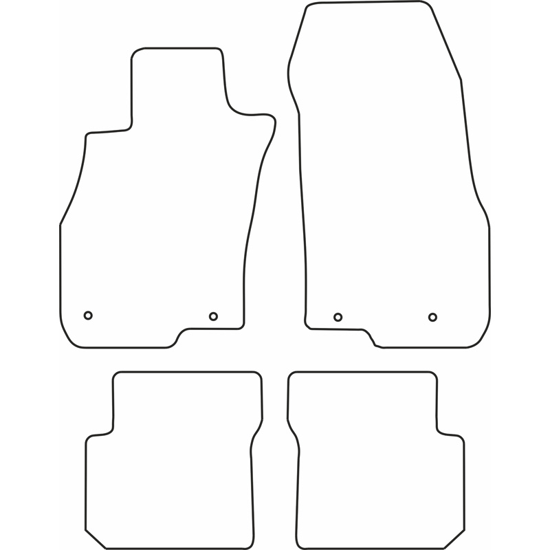 Set car mats  Alfa Romeo Mito 2016-