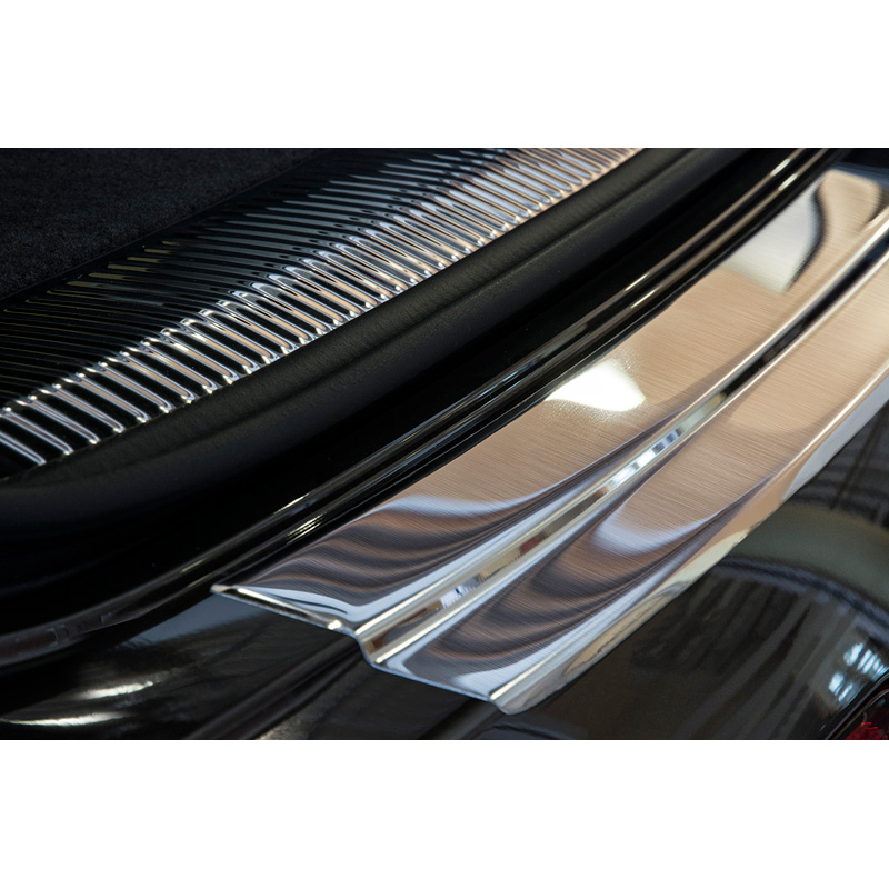 Stainless Steel Rear bumper protector  Audi Q7 2015-2019 & 2019- incl. S-Line