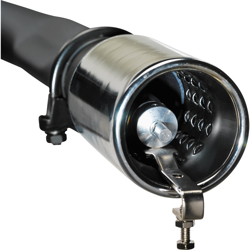 Universel exhaust whistle 'Turbo' -  diameter 44-55mm