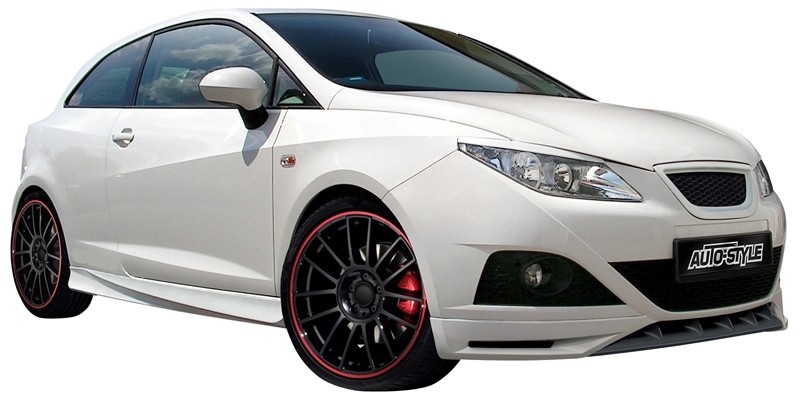 Sideskirts passend voor Seat Ibiza 6J SC 3drs 6/08- (ABS)