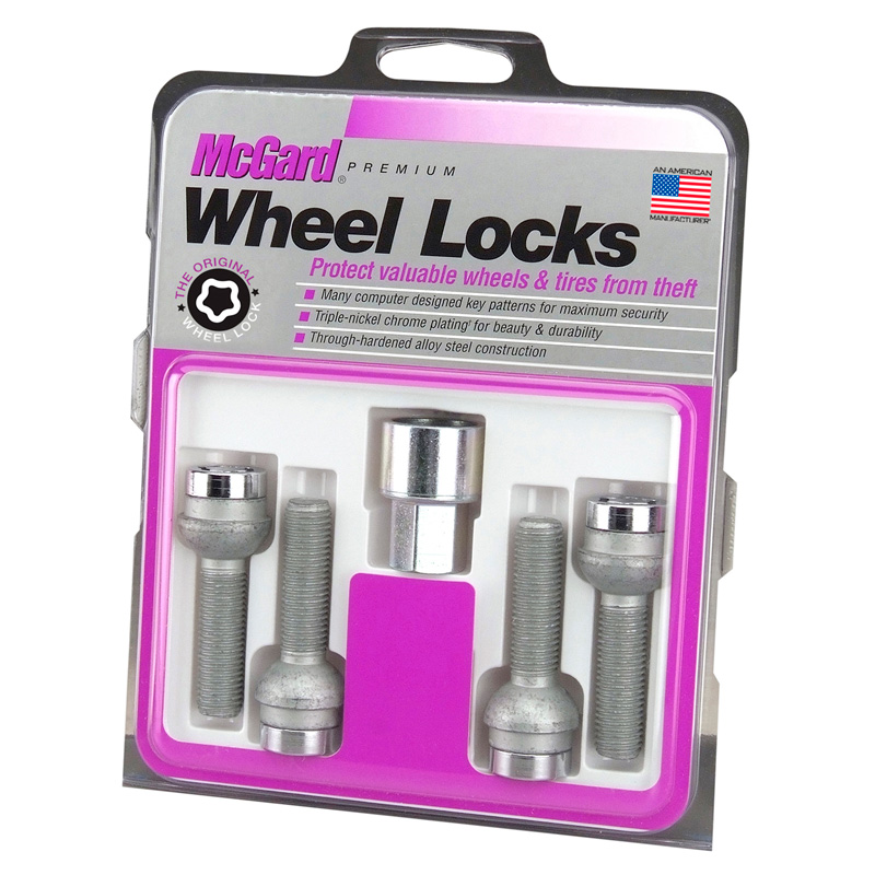 McGard Wheel locking bolts M14x1.50 - Round-Head R14 - Length 37,1mm (19mm hex)