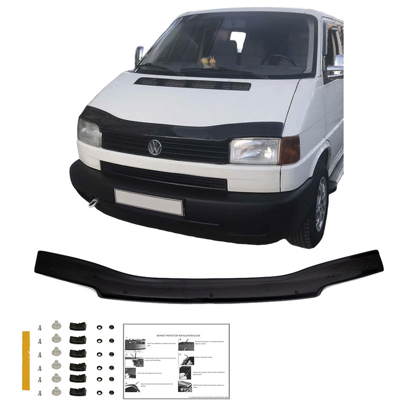 Bonnet Protector  Volkswagen Transporter T4 1991-2003 - Gloss black