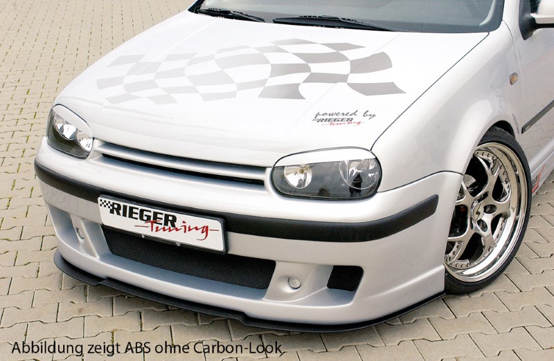 Spoilerzwaard Carbon voor Frontbumper inclusief moterkaplijst  V