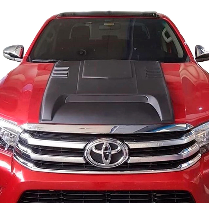 Bonnet Scoop  Toyota Hilux 8th Gen. 2015-2020 - Matt black