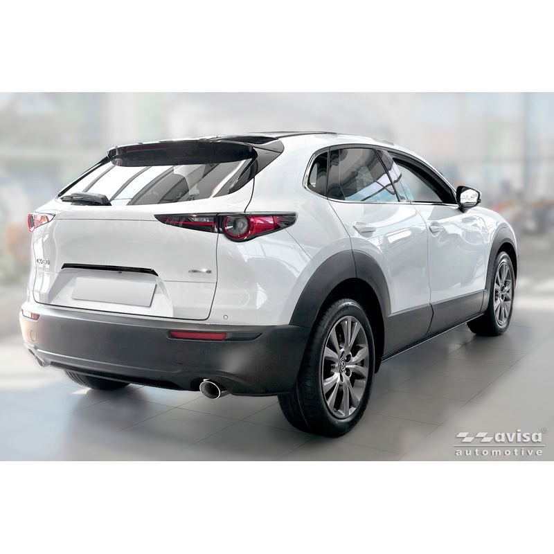 Avisa Black Chrome Stainless Steel Tailgate Trim  Mazda CX-30 (DM) 2019-