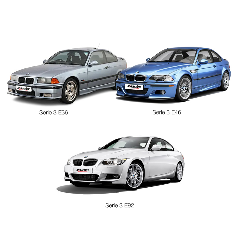 Simoni Racing Aluminium Wheel Spacer Kit - 2x16mm(FA) - 2x18mm(RA) (Hub 72,6mm) including wheel bolts -  BMW various