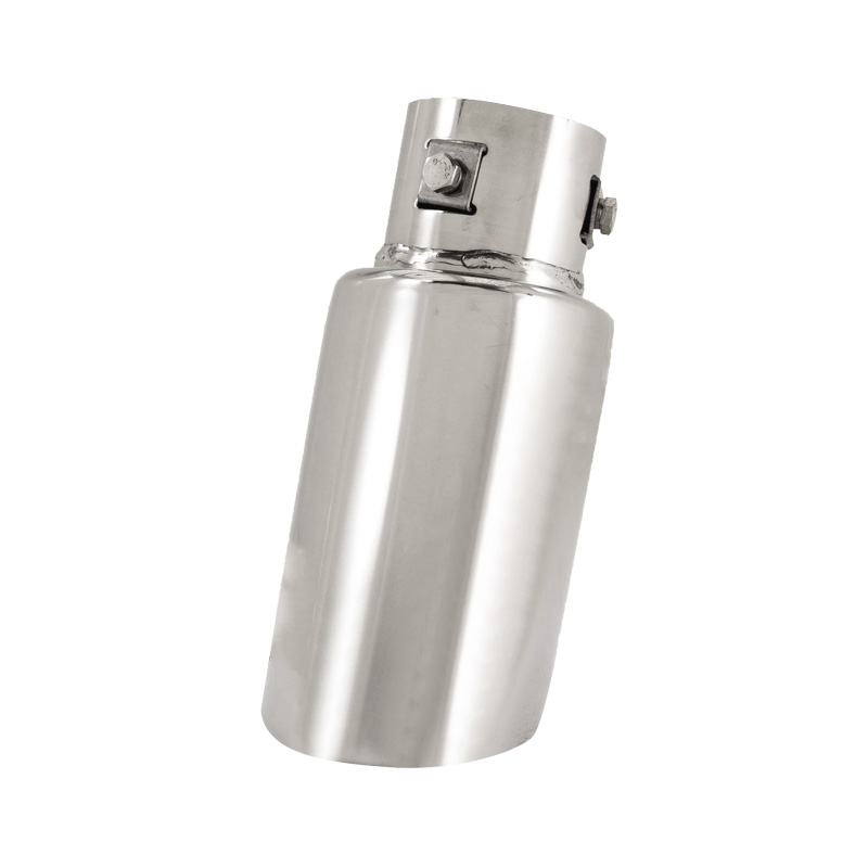 Simoni Racing Exhaust Tip Oval Inox - 119x76xL178mm - Installation ->55mm