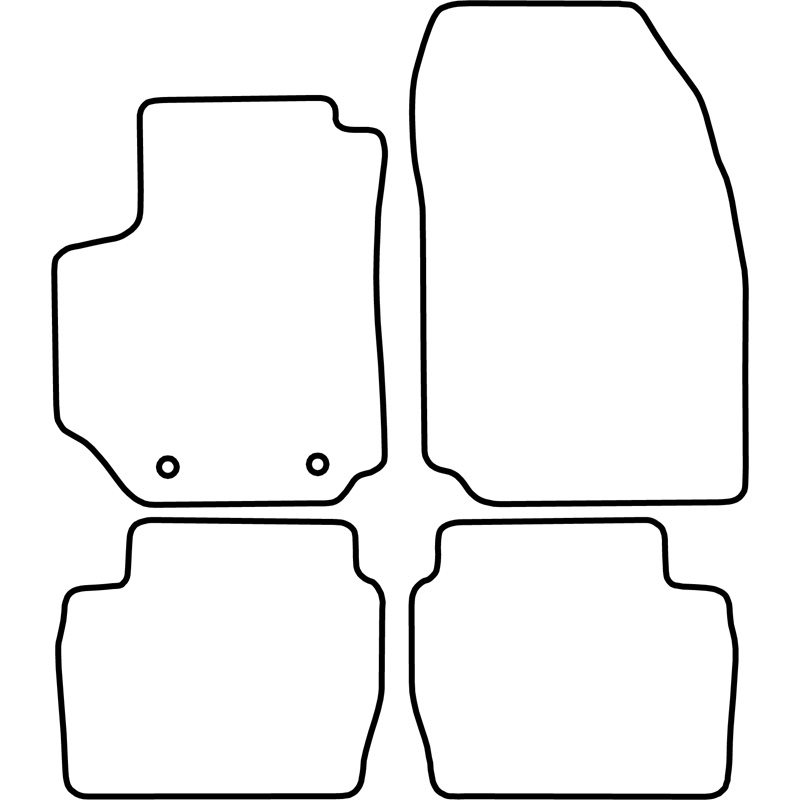 Set car mats  Fiat Croma 2005-2011