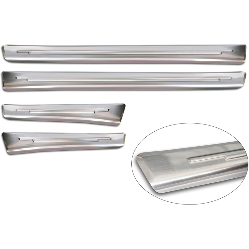 Avisa Inox door sill protectors  Subaru Forester (SL) 2024- - 4-pieces