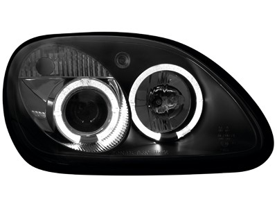 Headlights Mercedes SLK 95-.. Angel Eyes Black