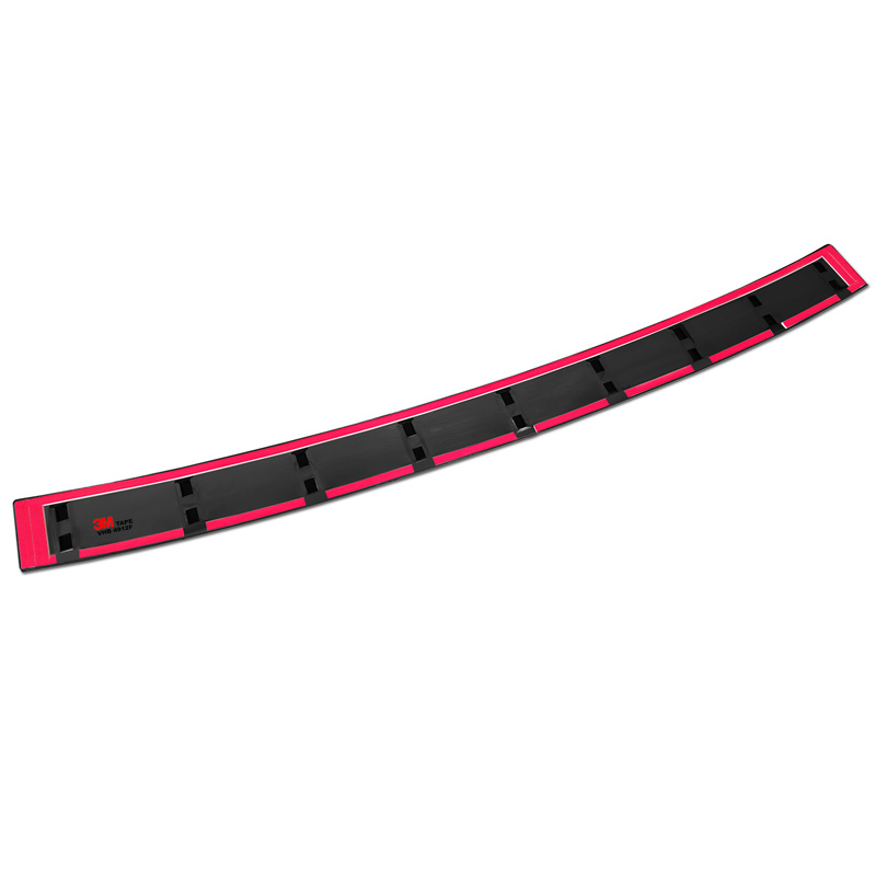 Black Stainless Steel Rear bumper protector  BMW 5-Series G31 FL Touring 2020-2024 excl. M-Sport 'STRONG EDITION'