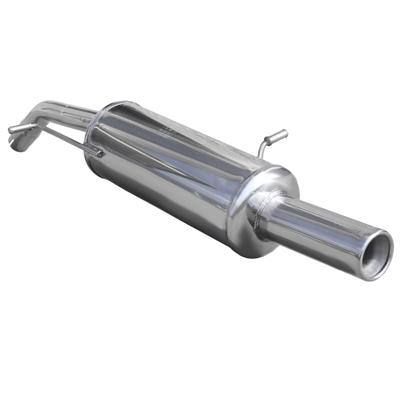 100% Inox Sport Exhaust  Citroën DS3 1.6i VTi 120hp 2010- Ø 45 1x80mm