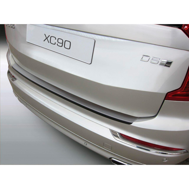 ABS Rear bumper protector  Volvo XC90 2/2015- Black