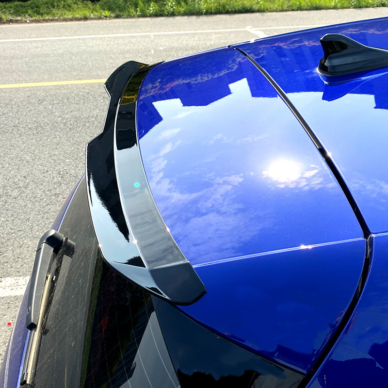 Roof spoiler (Spoiler Cap)  Volkswagen Golf VIII HB 3/5-doors 2020- excl. GTi/GTD/GTE/R/R-Line (ABS Glossy Black)
