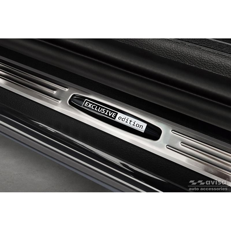 Inox door sill protectors  Kia Sportage (NQ5) 2021- 'Exclusive Edition' - 2-pieces