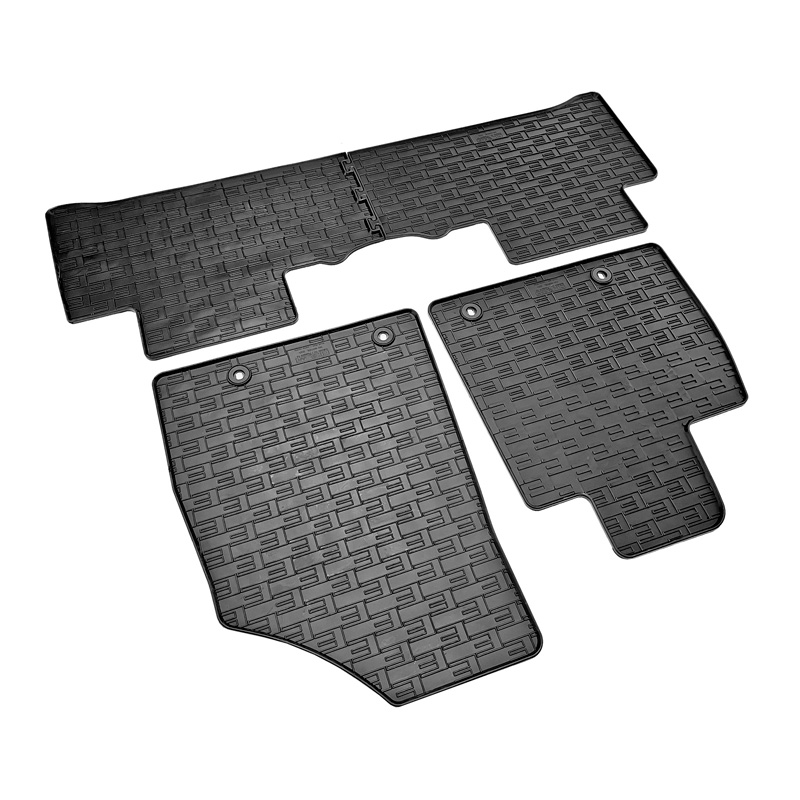 Rubber car mats set  MG Marvel R (EV) 2021- (4-pieces + fixing system)