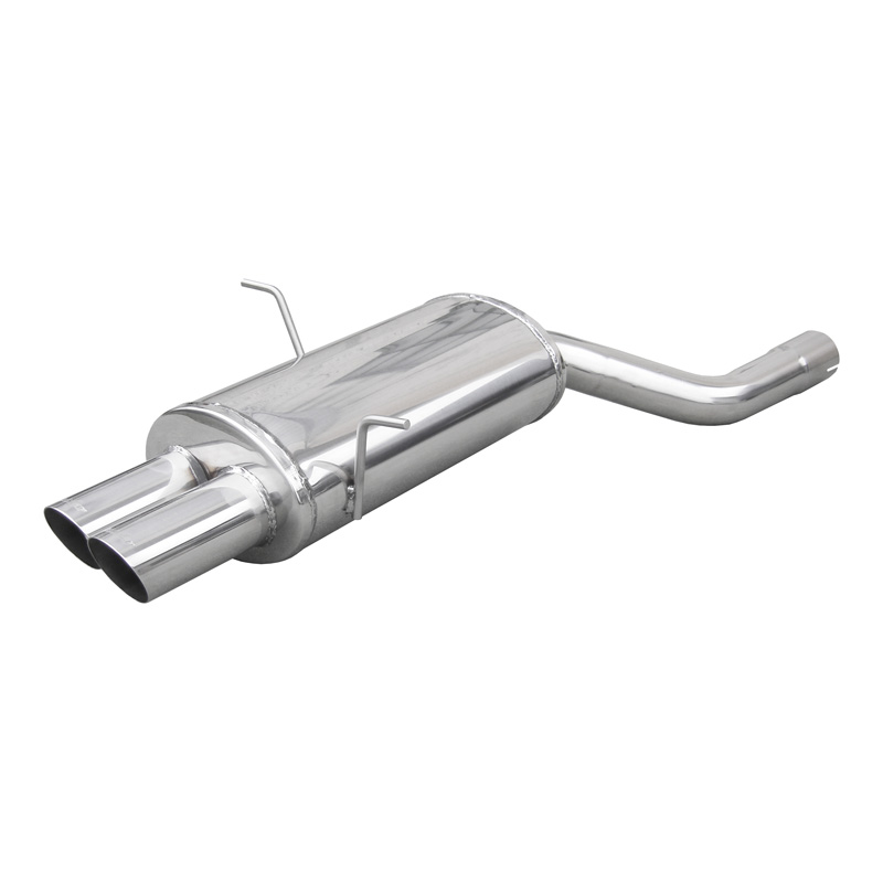 100% Inox Sport Exhaust  BMW 3-Series E46 320i 1998- 2x80mm Racing