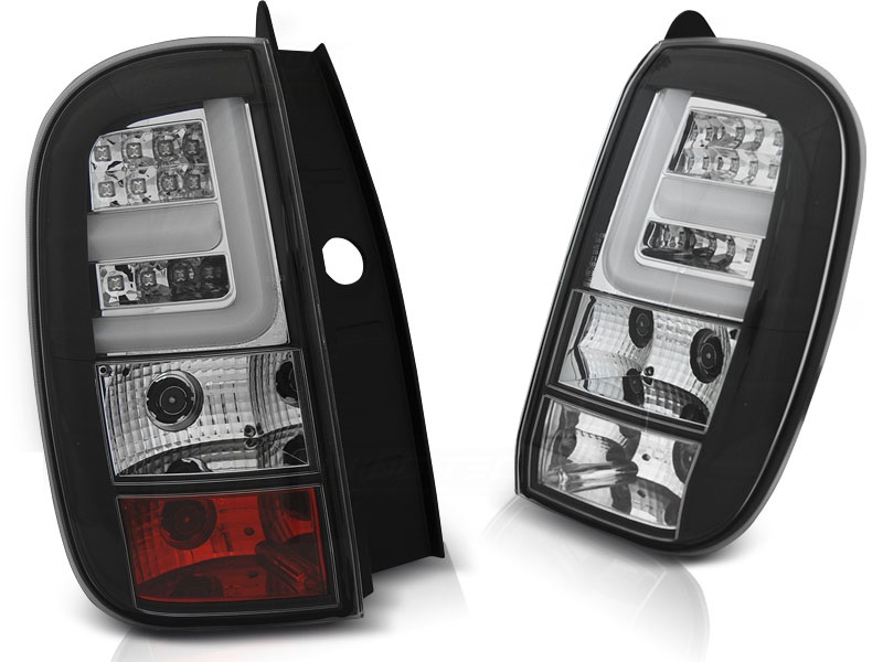 Tail Lights Dacia Duster Tube LED 11- Black