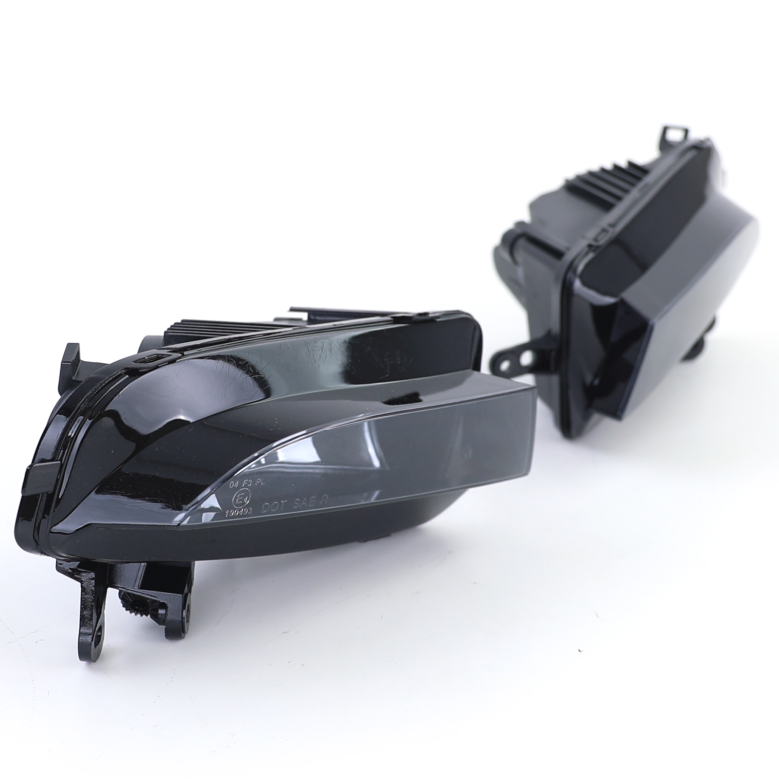 Fog Lights Black Smoke Pair fits for Audi A5 8T 8F 11-17 not S-Line