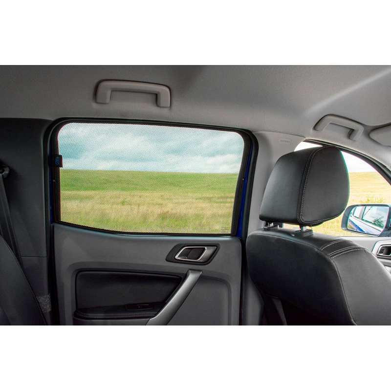 Set Car Shades  Ford Ranger D/C T6 4-doors 2011-2023 (4-pieces)