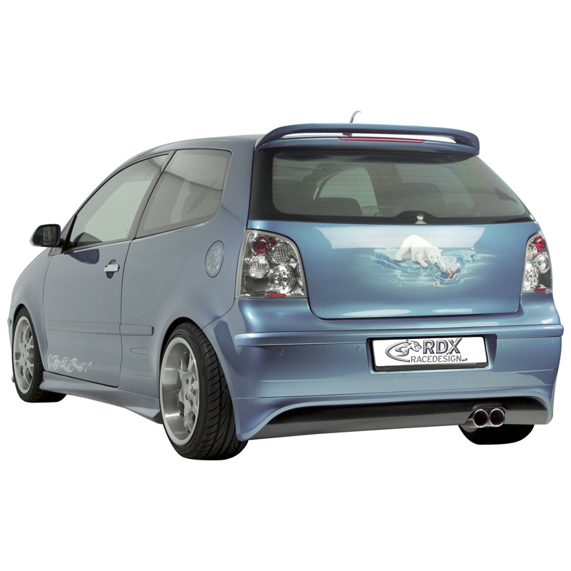 Rear bumper skirt  Volkswagen Polo 9N/9N2 01-09 (PU)