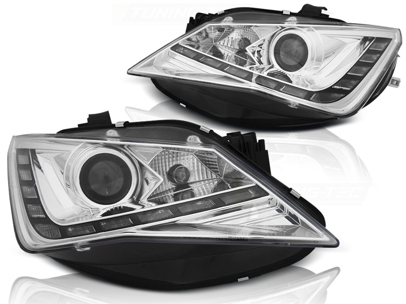 Headlights Seat Ibiza 12-15 LED clear
