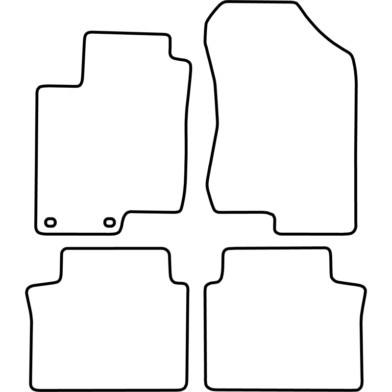 Set car mats  Hyundai Sonata 2005-2010