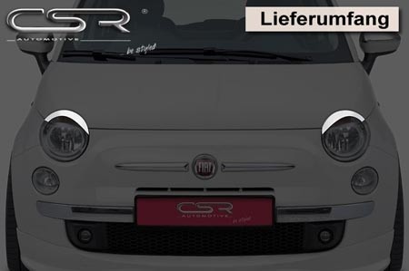 Headlightspoilers Fiat 500