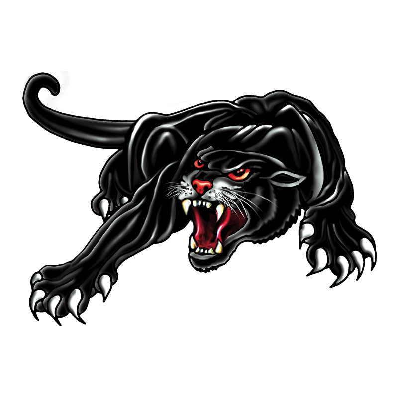 Sticker Panther -black - 33x23cm