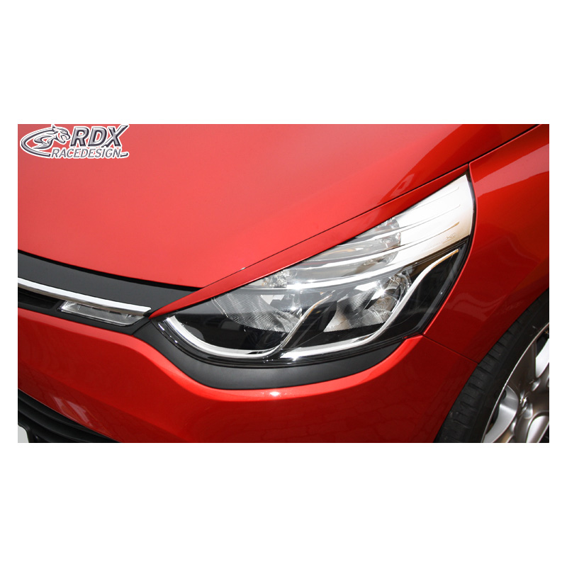 Head light spoilers  Renault Clio IV 2012- (ABS)