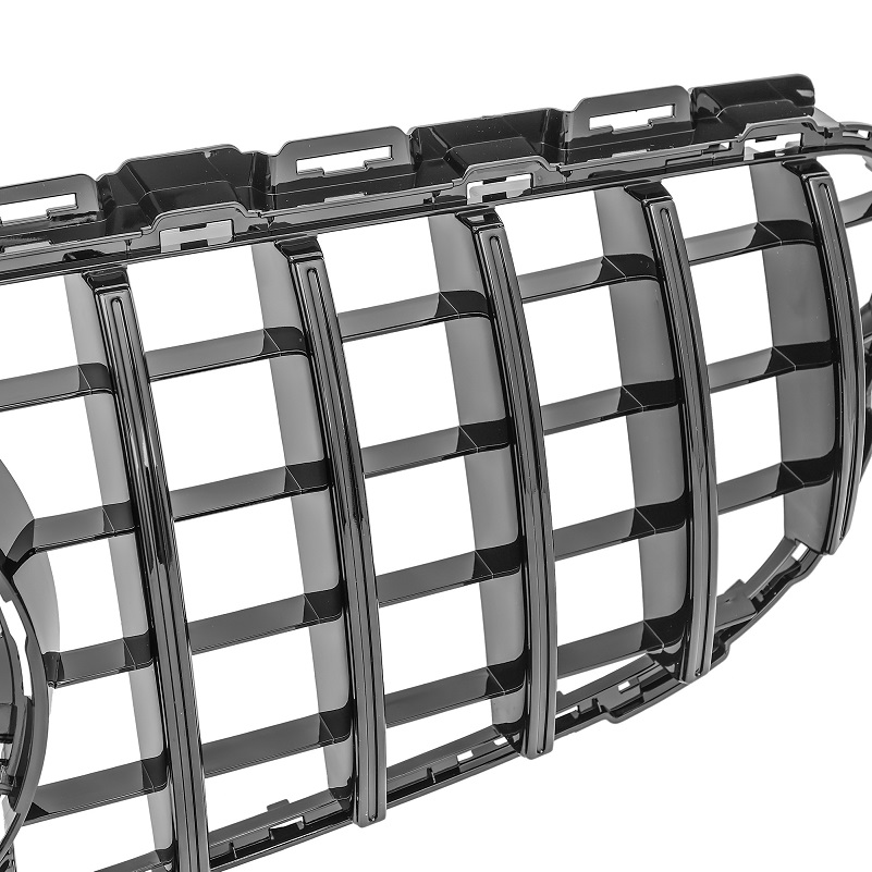 Grill passend voor Mercedes W205 Facelift 18-.. Zwart Glans GT Look