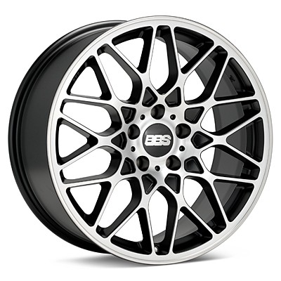 Velgen BBS RX R zwart polish 10x19 5x120 ET35