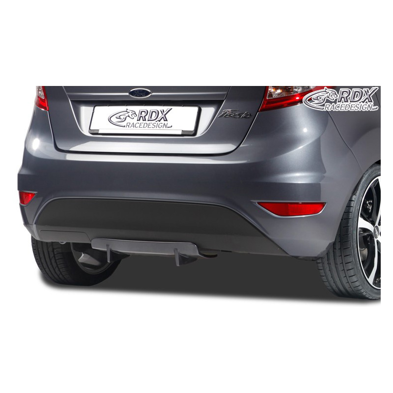 Rear bumper skirt 'Diffuser U-Diff'  Ford Fiesta 2008-2017 (PU)