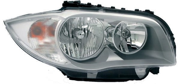 Koplamp rechts E87 04-07 TYC H7+H7