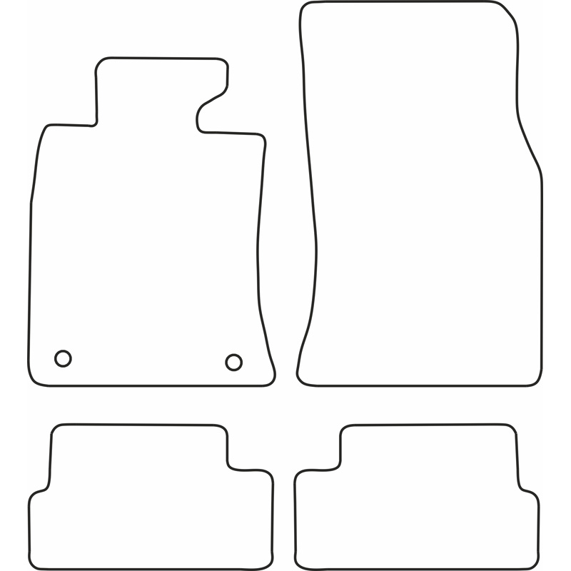 Set car mats  Mini One & Cooper 2007-2014