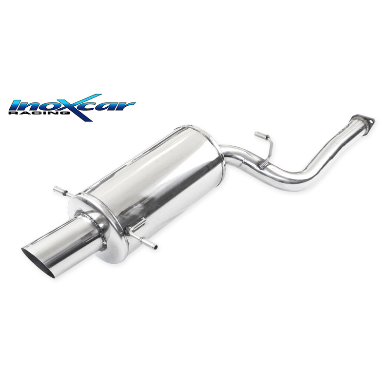 100% Inox Sport Exhaust  Subaru Impreza 4WD 2.0 STI Turbo 265hp 2002- 1x101mm Rally